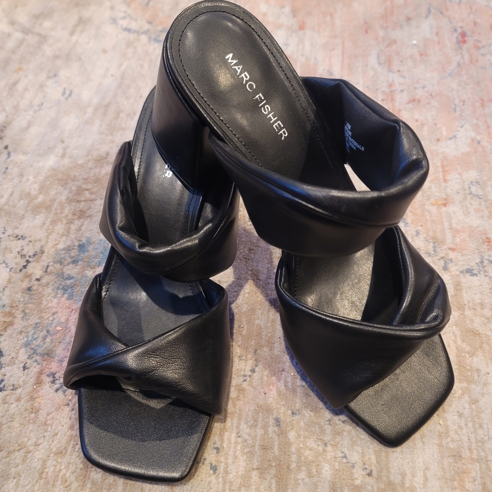Marc Fisher Black Women's Sandals